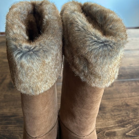 NWOT Rampage Women's Ram-Asher Chestnut Brown Winter Boots Size 7.5M - Picture 3 of 7